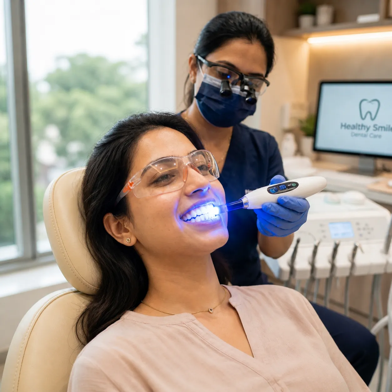 Laser Teeth Whitening